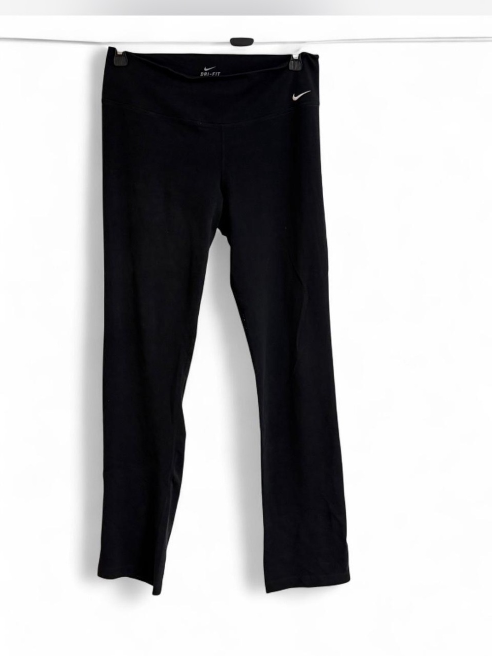 Nike Kids Black Performance Leggings with Swoosh